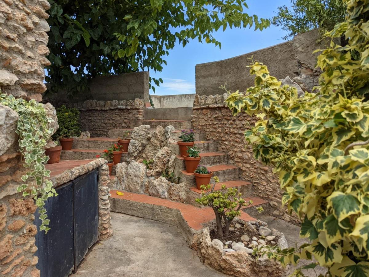Casa Rural Frente Al Mar La Toscana Лес Касес д'Алканар Екстериор снимка